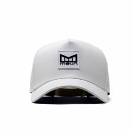 Melin Hydro Odyssey Stacked Snapback Hat White