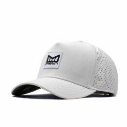 Melin Hydro Odyssey Stacked Snapback Hat White