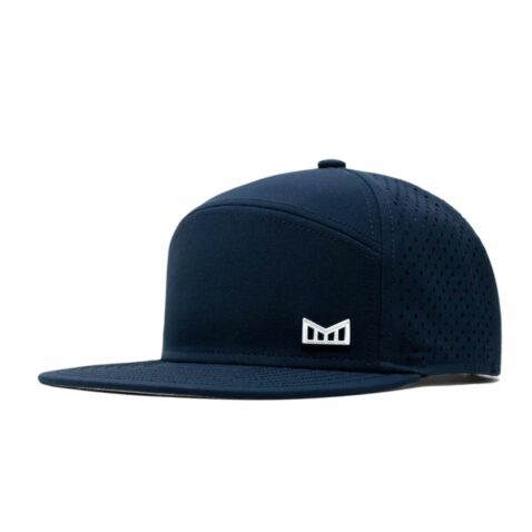 Melin Hydro Trenches Icon Snapback Hat Navy
