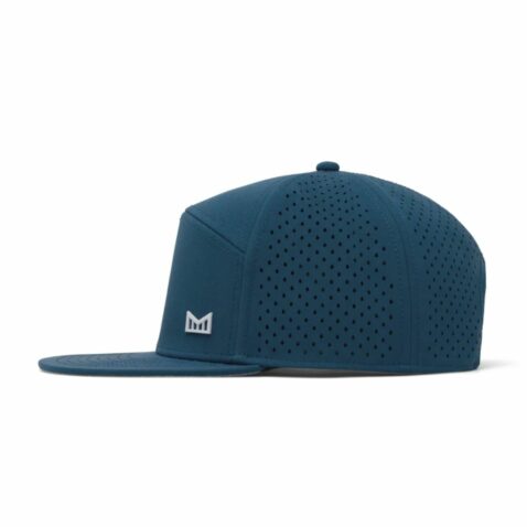 Melin Hydro Trenches Icon Snapback Hat Steel Blue - Image 3