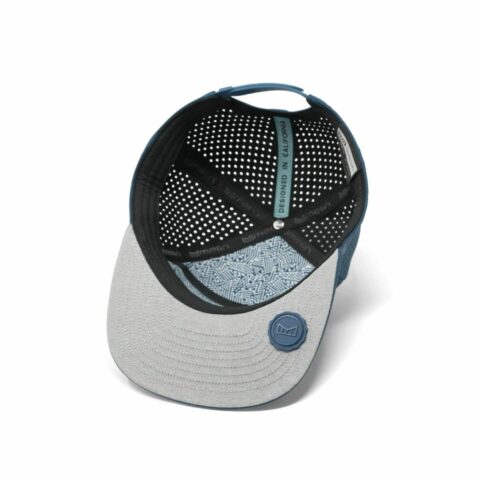 Melin Hydro Trenches Icon Snapback Hat Steel Blue - Image 5