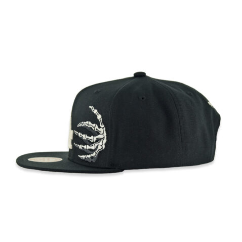 Mitchell & Ness x JBones Los Angeles Dodgers Snapback Black - Image 4