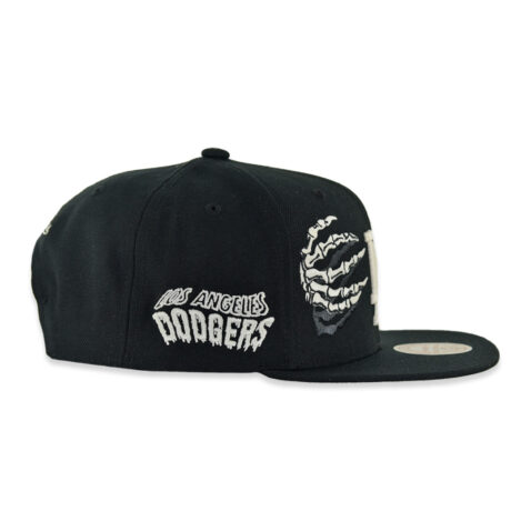 Mitchell & Ness x JBones Los Angeles Dodgers Snapback Black - Image 6