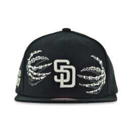 Mitchell & Ness x JBones San Diego Padres Snapback Hat Black
