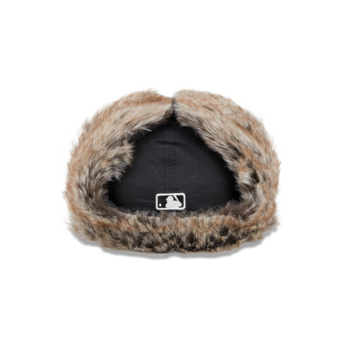 New Era 59Fifty San Diego Padres Winter Dog Ear Fitted Hat Black - Image 5