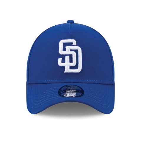 New Era 9Forty San Diego Padres Snapback Hat Royal Blue White