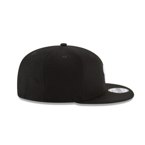 New Era 9Fifty Washington Nationals Basic Snapback Hat Black White - Image 6