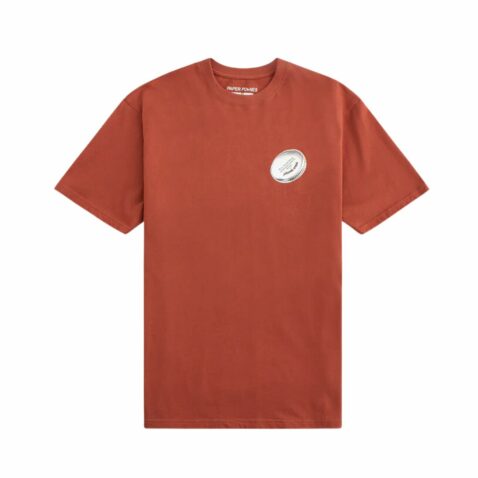Paper Planes Facts Short Sleeve T-Shirt Burnt Henna