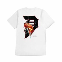 Primitive x Halloween Slash Dirty P Short Sleeve T-Shirt White