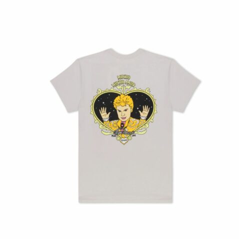 Ripndip x Walter Mercado Amor Short Sleeve T-Shirt Grey - Image 2