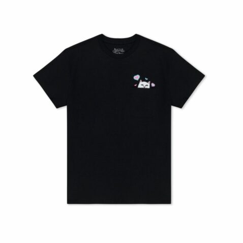 Ripndip x Walter Mercado Lord Nermal Amor Short Sleeve Pocket T-Shirt Black
