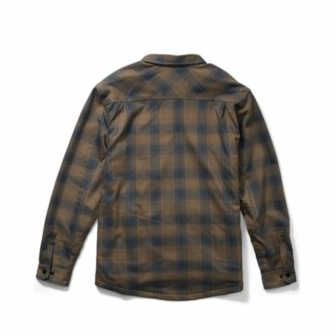 Salty Crew Fathom Long Sleeve Tech Shacket Pewter - Image 2