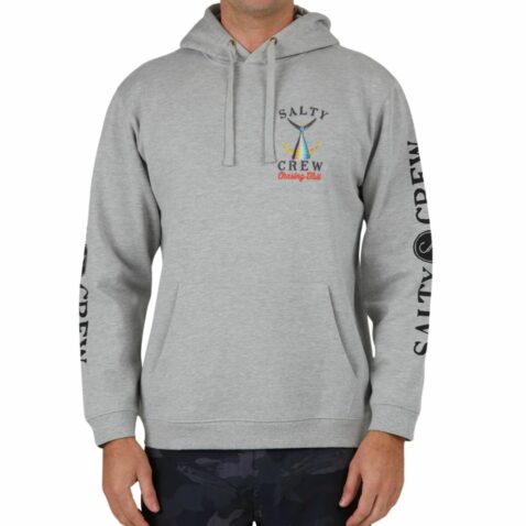 Salty Crew Tailed Hooded Fleece Grey Heather