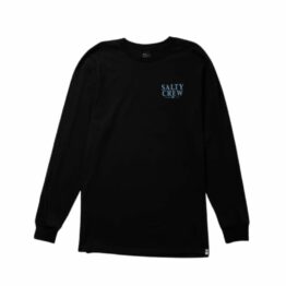 Salty Crew Yellowfin Long Sleeve T-Shirt Black