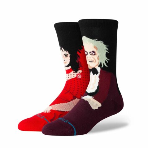 Stance Dearly Beloved Crew Socks Maroon