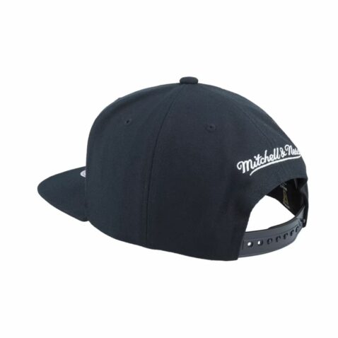 Mitchell & Ness Los Angeles Kings Vintage Evergreen Snapback Hat Black White - Image 4