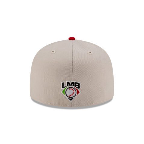 New Era 59Fifty Charros De Jalisco Official 2025 Alternate 2 Fitted Hat Stone Scarlet - Image 5