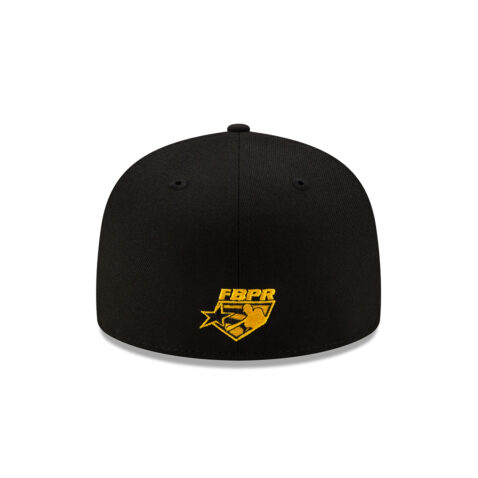 New Era 59Fifty Puerto Rico Baseball Roberto Clemente Official 21 Fitted Hat Black Gold - Image 5