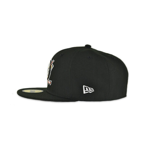 New Era 59Fifty Anaheim Mighty Ducks Fitted Hat Black - Image 4