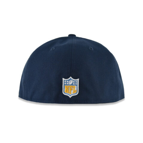 New Era 59Fifty Los Angeles Chargers Fitted Hat Oceanside Blue Gold - Image 5