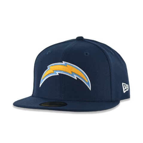 New Era 59Fifty Los Angeles Chargers Fitted Hat Oceanside Blue Gold