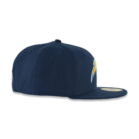 New Era 59Fifty Los Angeles Chargers Fitted Hat Oceanside Blue Gold - Image 6