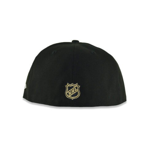 New Era 59Fifty Las Vegas Golden Knights Fitted Hat Black Gold - Image 5