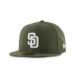 New Era 59Fifty San Diego Padres Iceman Fitted Hat New Olive