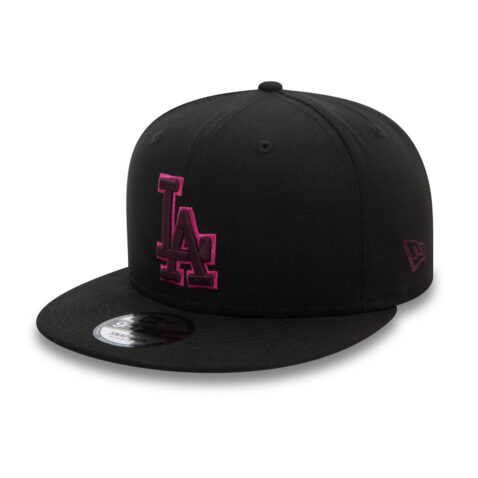 New Era 9Fifty Los Angeles Dodgers Seasonal WS Cooperstown Snapback Hat Black Red