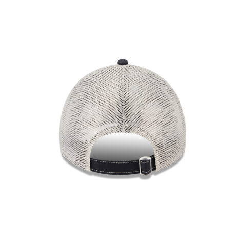 New Era 9Twenty New York Yankees State Souvenir Mesh Trucker Strapback Hat Dark Navy Blue White - Image 5