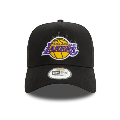 New Era E-Frame Los Angeles Lakers Flame Snapback Hat Black New Era E-Frame Los Angeles Lakers Flame Snapback Hat Black