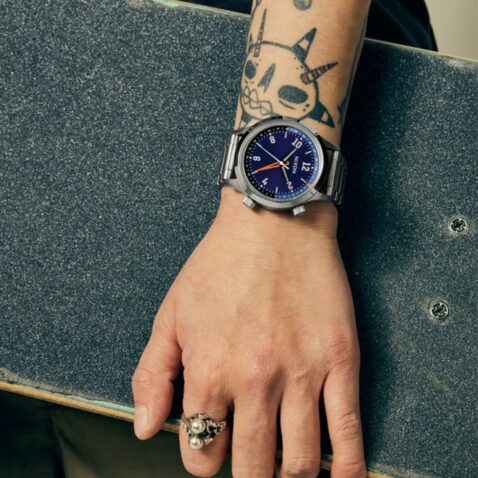Nixon Drifter 40 Watch Silver Midnight Sunray - Image 5