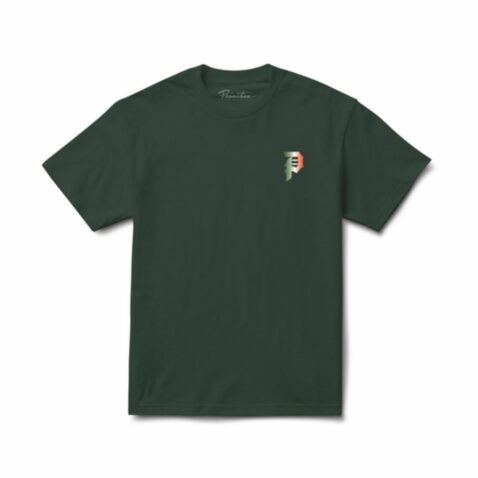 Primitive Por Vida Heavyweight Short Sleeve T-Shirt Forest Green