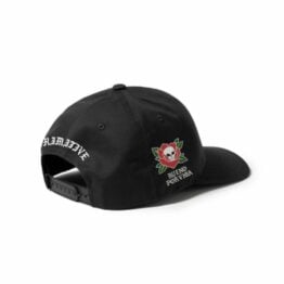 Primitive Por Vida Snapback Hat Black