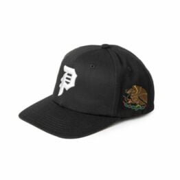 Primitive Por Vida Snapback Hat Black