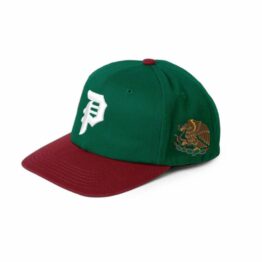 Primitive Por Vida Snapback Hat Green