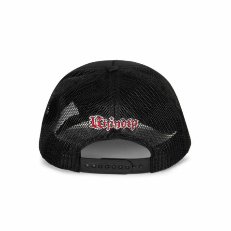 Ripndip Fein Trucker Snapback Hat Black - Image 3