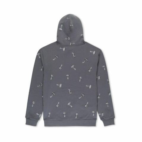 Ripndip Field Euphoria Pullover Hoodie Charcoal - Image 2