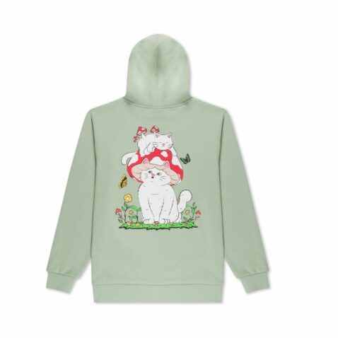 Ripndip Field Friends Pullover Hoodie Sage Green
