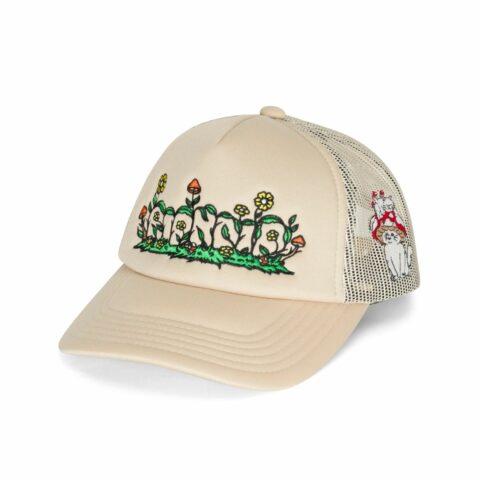 Ripndip Field Friends Trucker Snapback Hat Sand