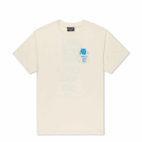 Ripndip Nermal In My Bag Short Sleeve T-Shirt Natural