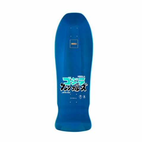 Santa Cruz x Godzilla Kaiju Roskopp Skate Deck 10.125in x 30.2in