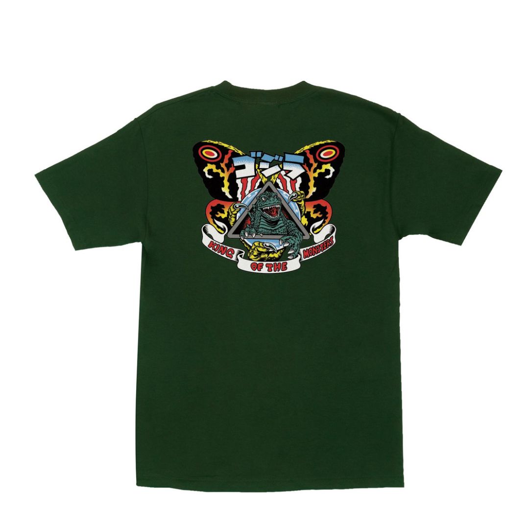 Santa Cruz x Godzilla Natas Mothra Heavyweight Short Sleeve