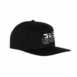 Santa Cruz x Godzilla Snapback Hat Black