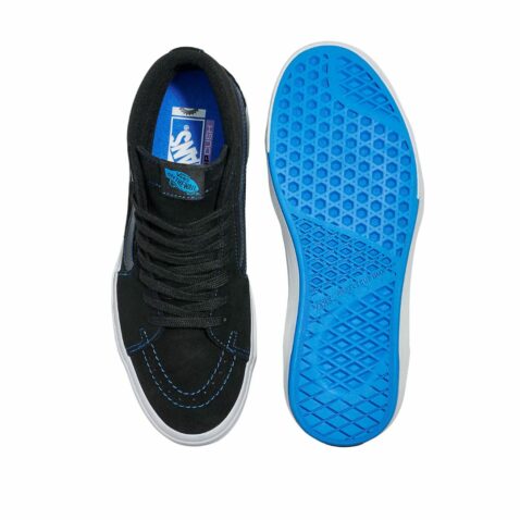 Vans BMX Sk8-Hi Shoes Electric Blue Black - Image 4