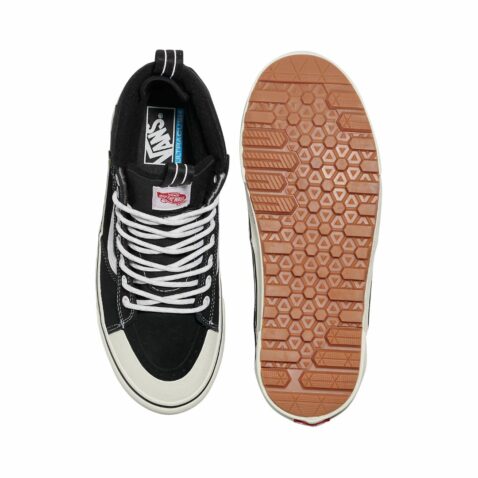 Vans MTE SK8-Hi Waterproof Shoes Black True White - Image 3