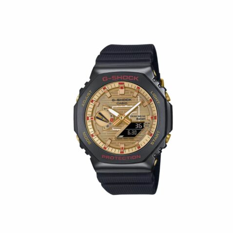 Casio GBM2100RH-1A Watch Black Gold