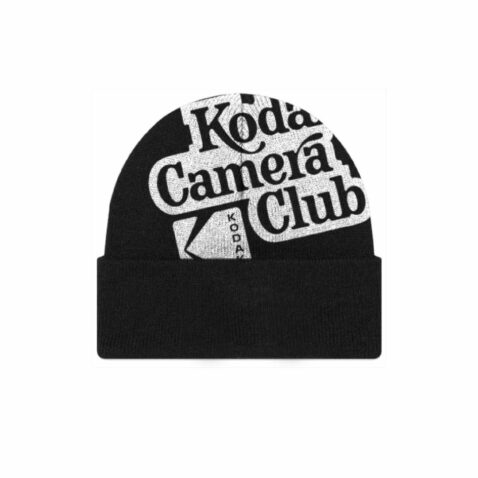 HUF x Kodak Camera Club Beanie Black