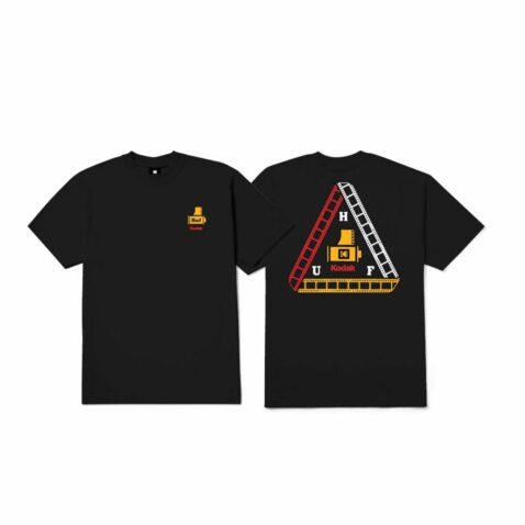 HUF x Kodak Triple Film Short Sleeve T-Shirt Black - Image 2