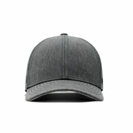 Melin Hydro A-Game Snapback Hat Heather Charcoal